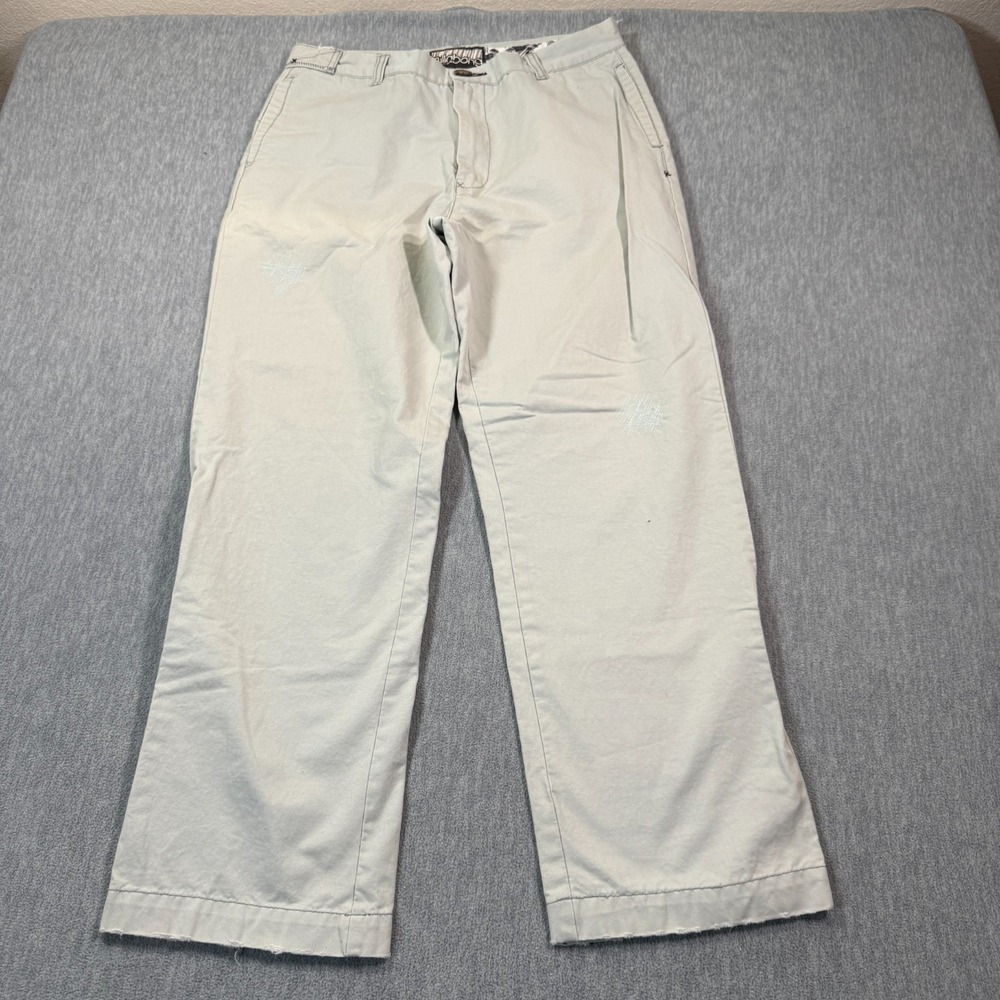 Billabong Pants Men 34x29 Beige Chino Cotton Straight Leg Casual Outdoor Hiking